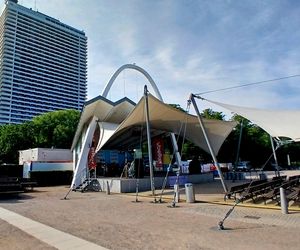 Amfiteatr w Travemünde przypomina Teatr Letni w Szczecinie