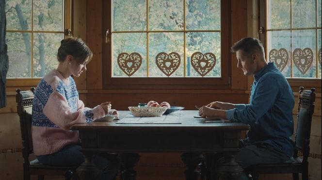 M jak miłość, odcinek 1849. Franka (Dominika Kachlik), Paweł (Rafał Mroczek)