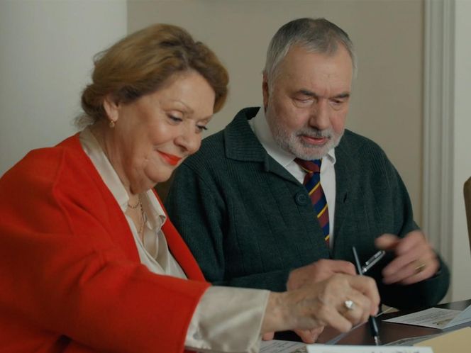 Barwy szczęścia, odcinek 3169: Józefina (Elżbieta Jarosik), Andrzej (Leon Charewicz)