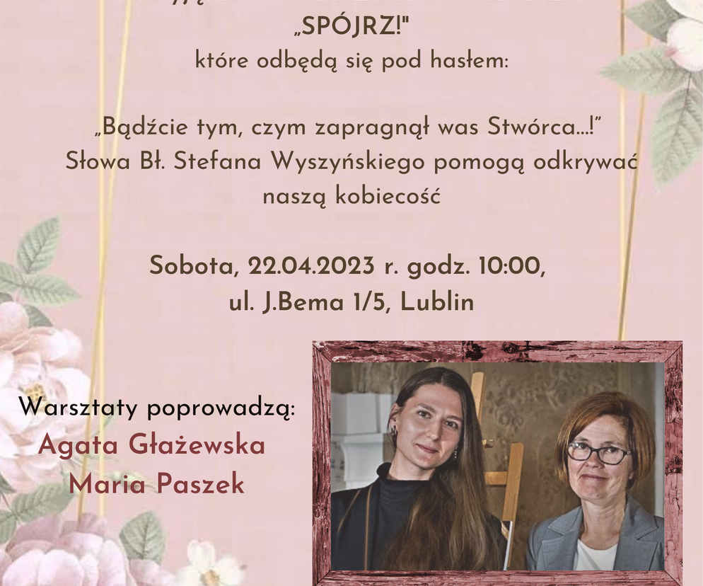 Warsztaty dla Kobiet  - plakat wydarzenia