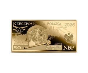 NBP zmienił banknot 50 zł w monetę. Właśnie trafiła do obiegu 