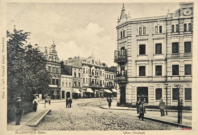 Ulica 11 Listopada w Olsztynie dawniej wyglądała zupełnie inaczej. Nosiła imię niemieckiego inżyniera