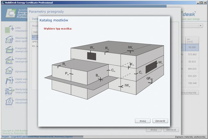 Świadectwo energetyczne: program komputerowy do analizy energetycznej budynku lub lokalu, pobierz DEMO