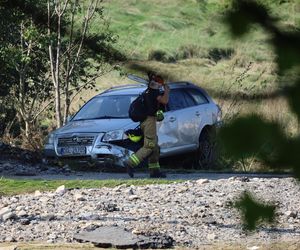 Tu był komisariat policji - mówią mieszkańcy i pokazują wielką dziurę w ziemi