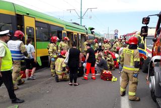 Zderzenie tramwajów w Poznaniu! Kilkanaście osób zostało rannych! [AKTUALIZACJA]