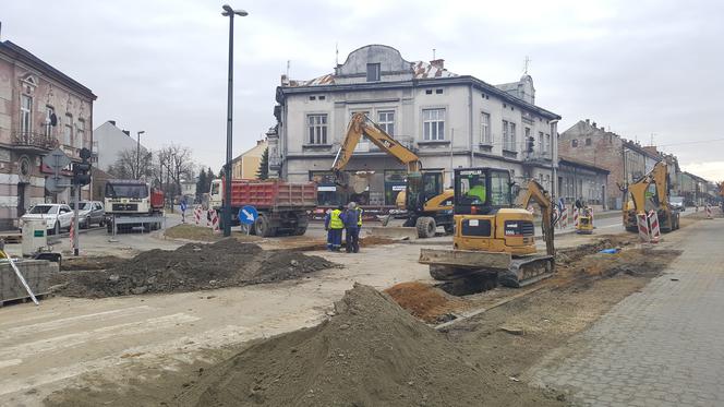 Remont skrzyżowania Grodzkiej, Jagiellońskiej i Kunegundy