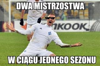 Legia v-ce mistrzem Polski - MEMY