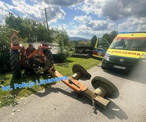 Mordarka. Pijany jak bela 48-latek uderzył ursusem w drzewo i staranował szopę. Miał 8 promili!