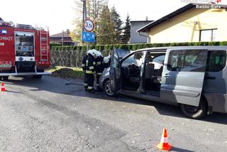 Samochód zaczął płonąć. W środku była 31-letnia kobieta