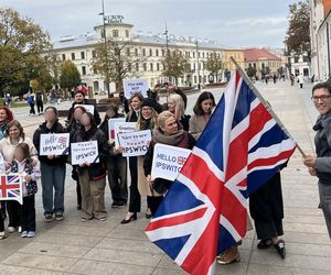 Lublin połączył się z Wielką Brytanią! Portal na Placu Litewskim pokazuje teraz Ipswich