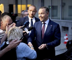 Karol Nawrocki po udzieleniu wywiadu