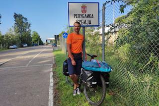 Student z Bydgoszczy podróżuje po Europie rowerem. To jego piąta wyprawa 