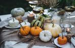 Stół na Halloween