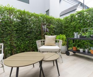 Balkon na parterze