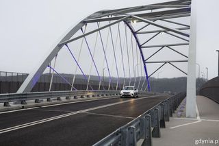 Otwarto wiadukt drogowy w Gdyni. Ułatwi transport do portu i poprawi komunikację w mieście