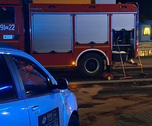 29.07.25 Starachowice. Wypadek na wiadukcie