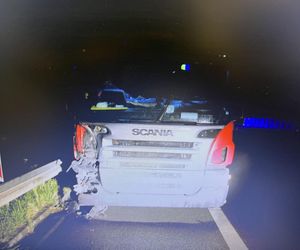 Wymieniali koło, zginęli na miejscu! Tragiczny wypadek na S17 w Sieprawicach