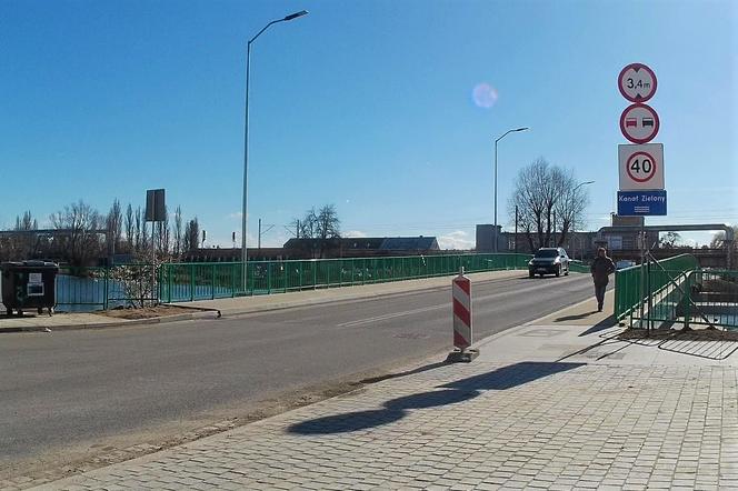 Tak zmienił się most na Kanale Zielonym