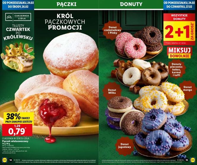 Promocje pączki Poznań 2025