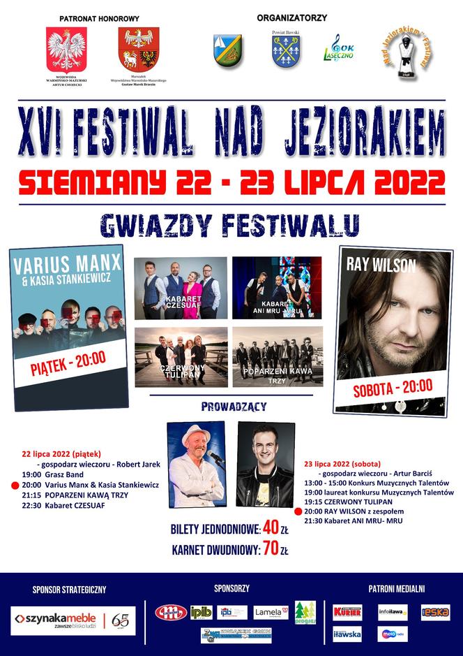 Festiwal Nad Jeziorakiem Siemiany 2022