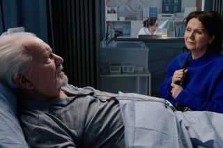 M jak miłość. Koszmarne spotkanie Marysi z ojcem Judyty w szpitalu. Nie będzie się patyczkował - ZDJĘCIA, WIDEO