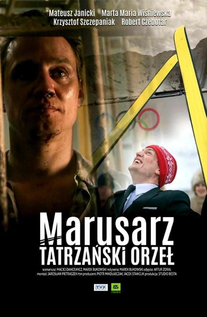Jacek Kurski z żoną Joanną na premierze filmu „Marusarz. Tatrzański Orzeł”