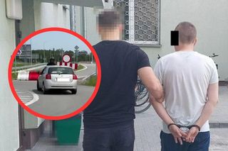 Motocyklista chciał zatrzymać pijanego kierowcę. Ten „wziął go na maskę”