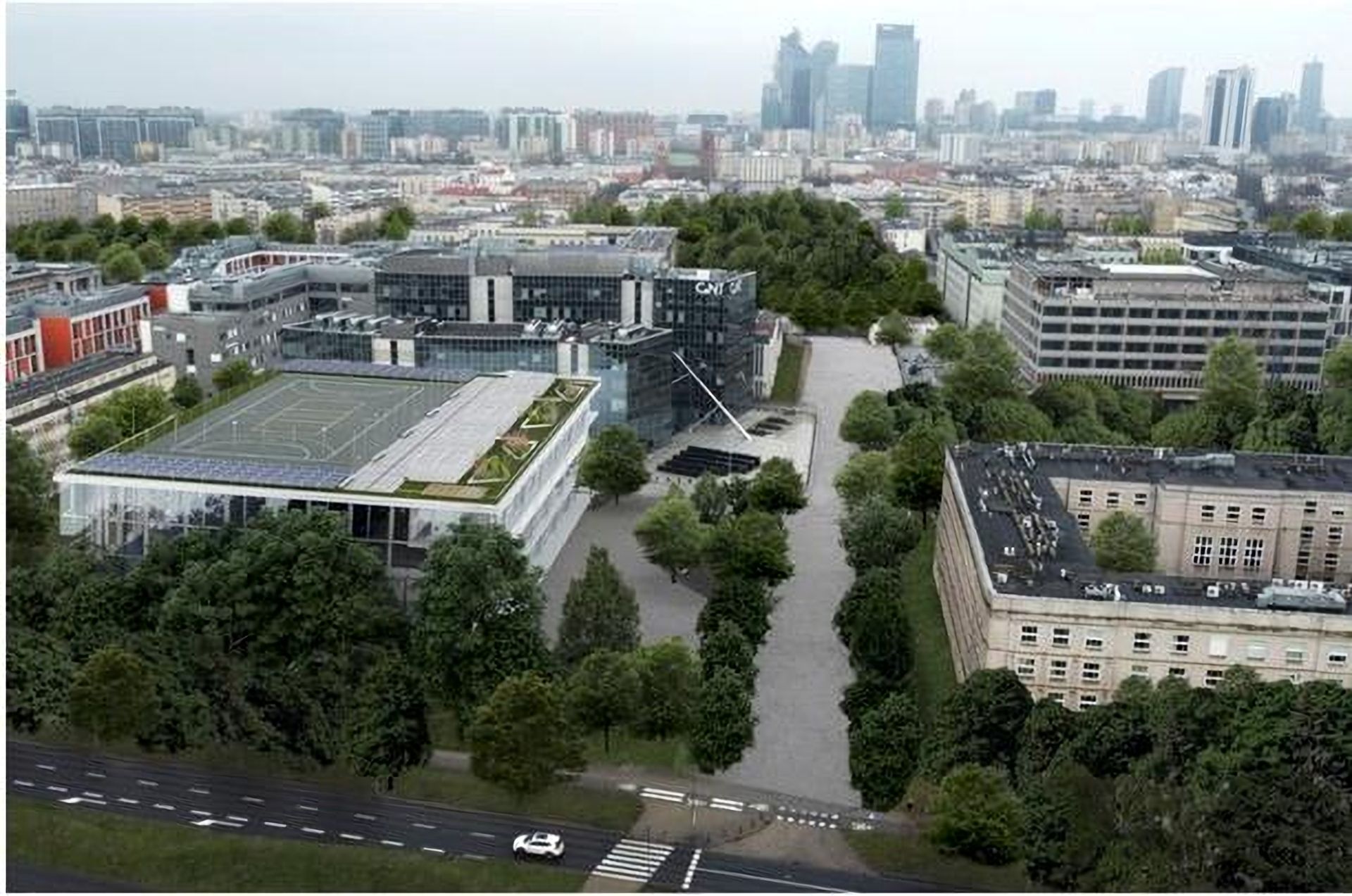 Nowa Hala Sportowa Uniwersytetu Warszawskiego