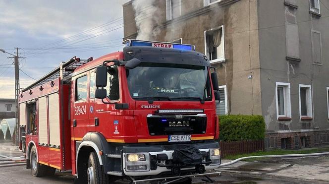 Najpierw był wybuch, potem pożar. Mama dwójki dzieci straciła wszystko, jej tata walczy w szpitalu