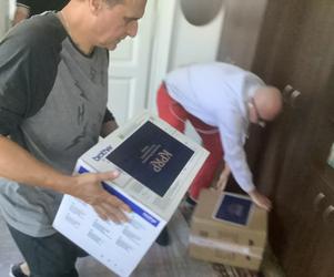 Kukiz zawiózł dary od Agaty Dudy na Ukrainę