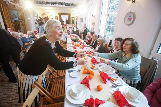 Gwiazdy Skolimowa podzieliły się opłatkiem