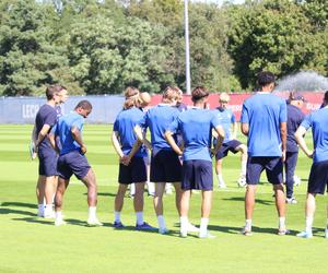 Trening Lecha Poznań przed meczem z Zagłębiem Lubin