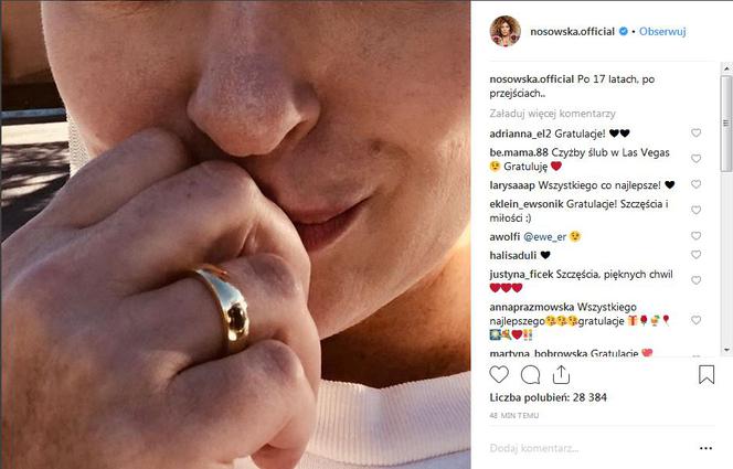 Katarzyna Nosowska i Paweł Krawczyk po ślubie