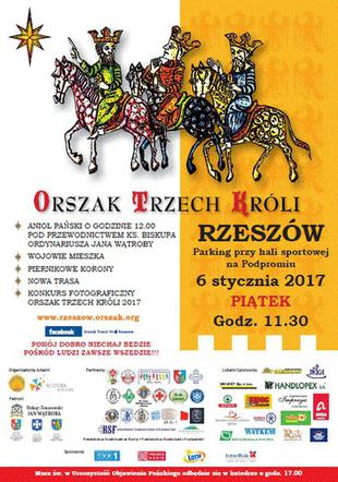 Orszak Trzech Króli 2016 - plakat