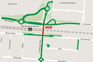 Tu powstanie nowy tunel pod torami w Wesołej