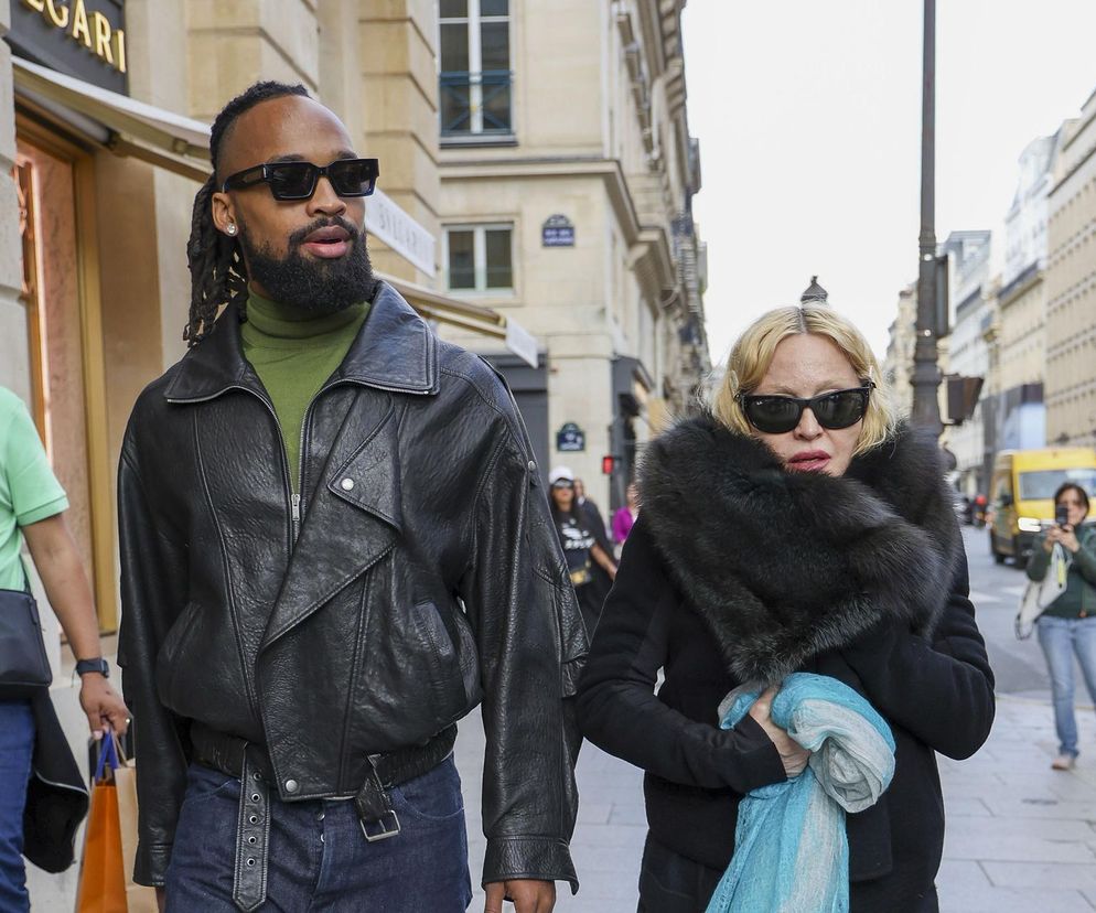 Madonna wybiegła z hotelu! Jej strój zaszokował fanów