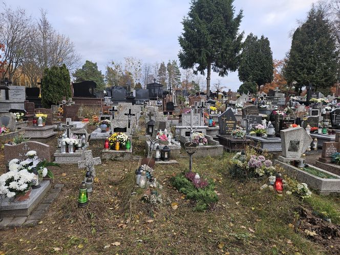 "Wzgórze Anielskie" na Cmentarzu Farnym w Białymstoku