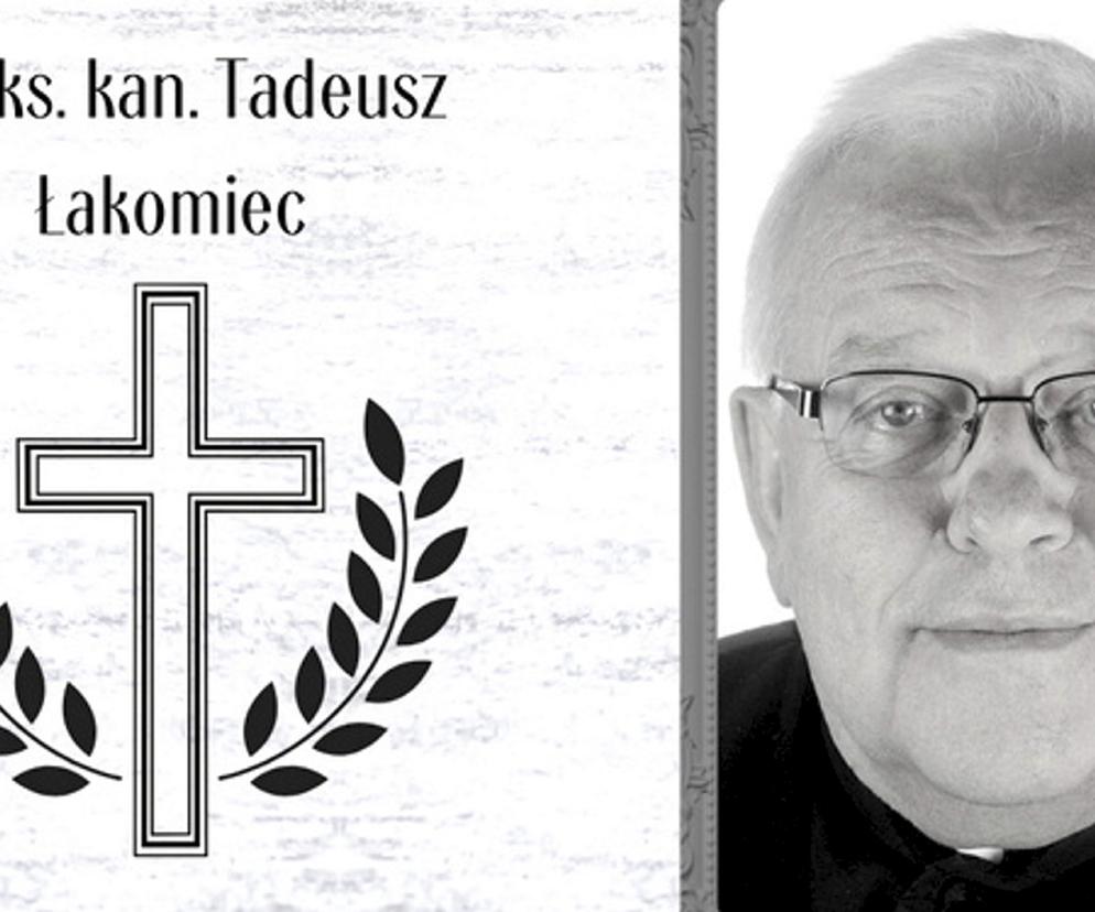 Śp. ks. kan. Tadeusz Łakomiec