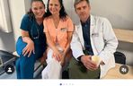 Na dobre i na złe nowy sezon. Iga Kaczorowska (Anna Szymańczyk), pielęgniarka Asia (Joanna Pach-Żbikowska), radiolog Paweł Gracz (Marcin Sianko) na planie