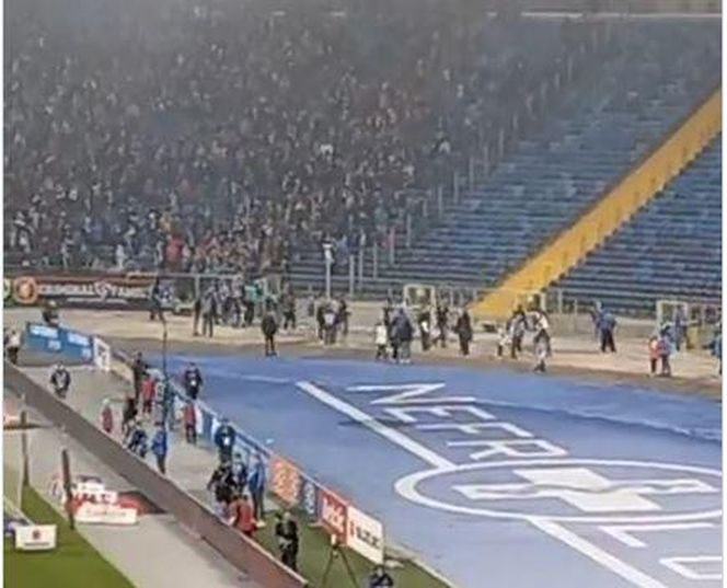 Zamieszki na Stadionie Śląskim