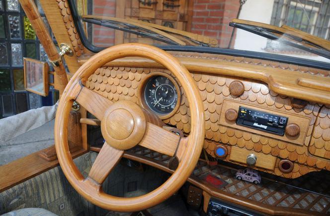 Drewniany Volkswagen Garbus
