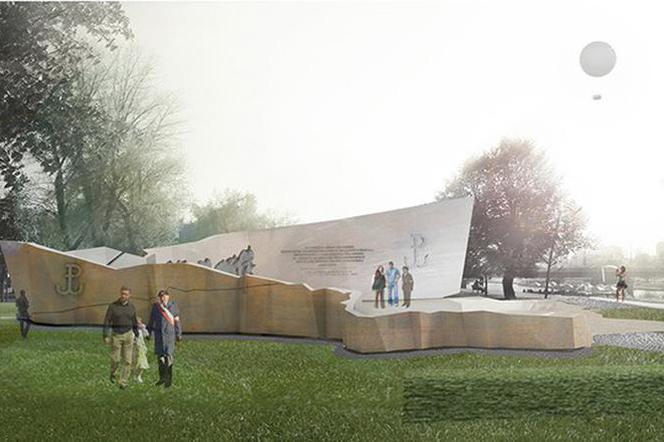 Projekt kontrowersyjnego pomnika AK