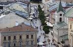 Panorama Lublina z najwyższego punktu widokowego w mieście - Wieży Trynitarskiej