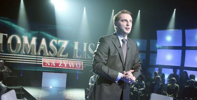 Tomasz Lis prowadził program w TVP