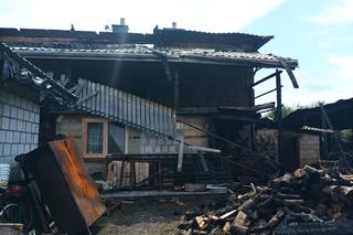  Pożar w Tajęcinie [GALERIA]