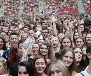 Koncert Jennifer Lopez w Warszawie (25.07.2025) - część druga. Organizatorem koncertu jest Prestige MJM