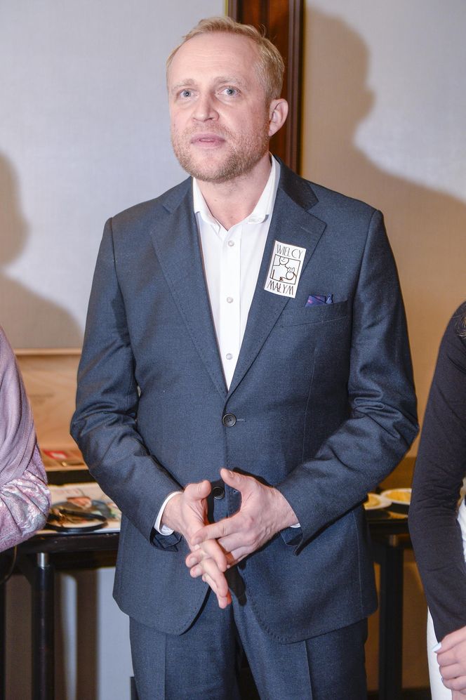 Piotr Adamczyk nie wierzył, że żona jest cięzko chora