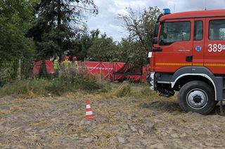 Awionetka spadła na ziemię w Wielkopolsce. Dwie osoby nie żyją