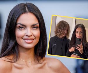 Syn Klaudii El Dursi pokazał kaloryfer na brzuchu. Nastolatek porównuje się z mamą