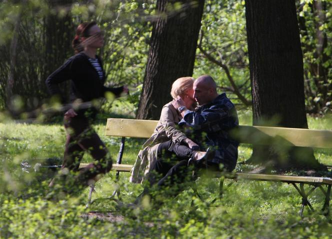 Maria Wiktoria Wałęsa i Marcin Najman